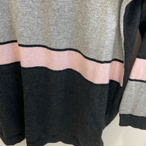 Vintage Made in Italy Everest Pink, Grey and Black Sweater - Picture 7 of 7